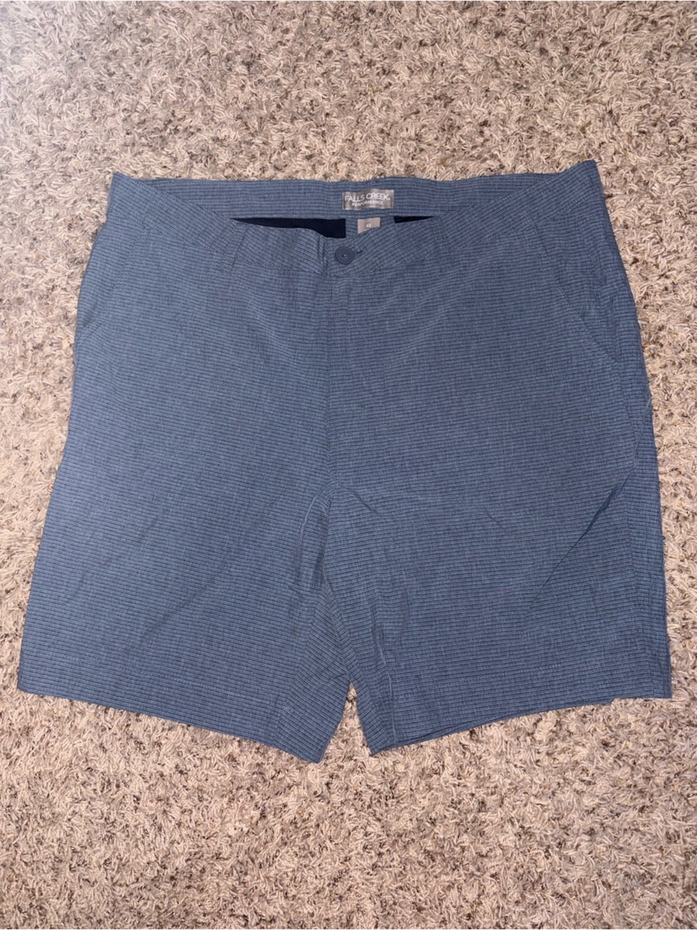 🍀4 for 25🍀 Falls Creek | Men's Blue Patterned Shorts